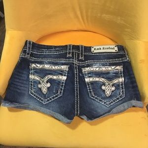 Rock Revival Jean Shorts